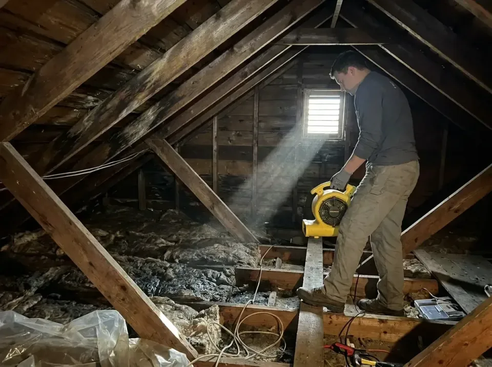 attic-water-damage-drying-proc-007 — frequently asked questions, Emergency Water Extraction & 24/7 Flood Response in Calabas…